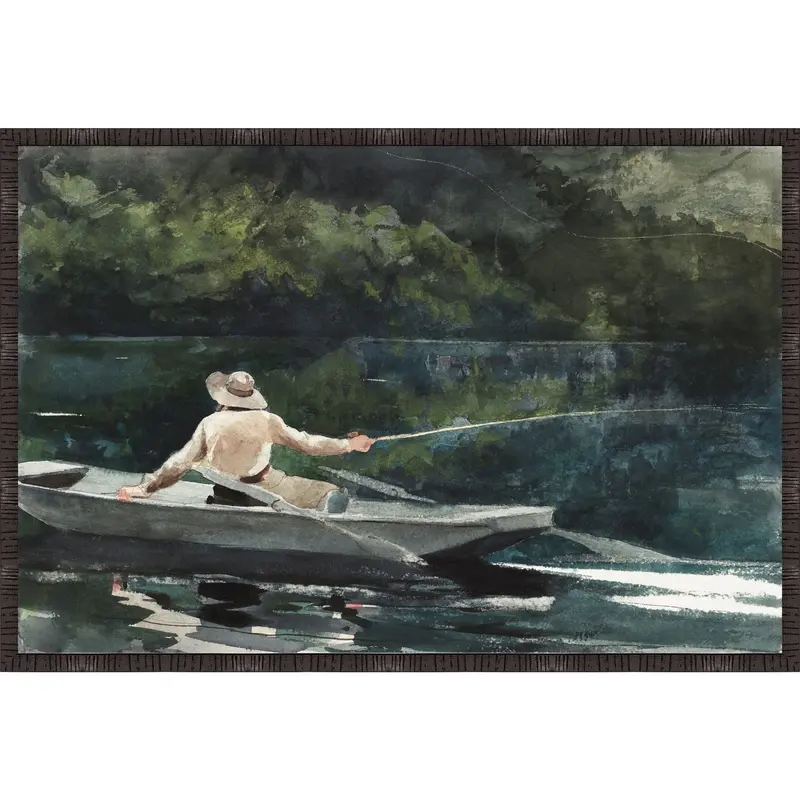 Fisherman Seascape Wall Art – 25.5" X 37.5" 1