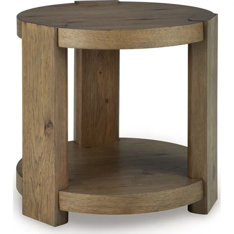 Flangren Light Brown Side Table 1