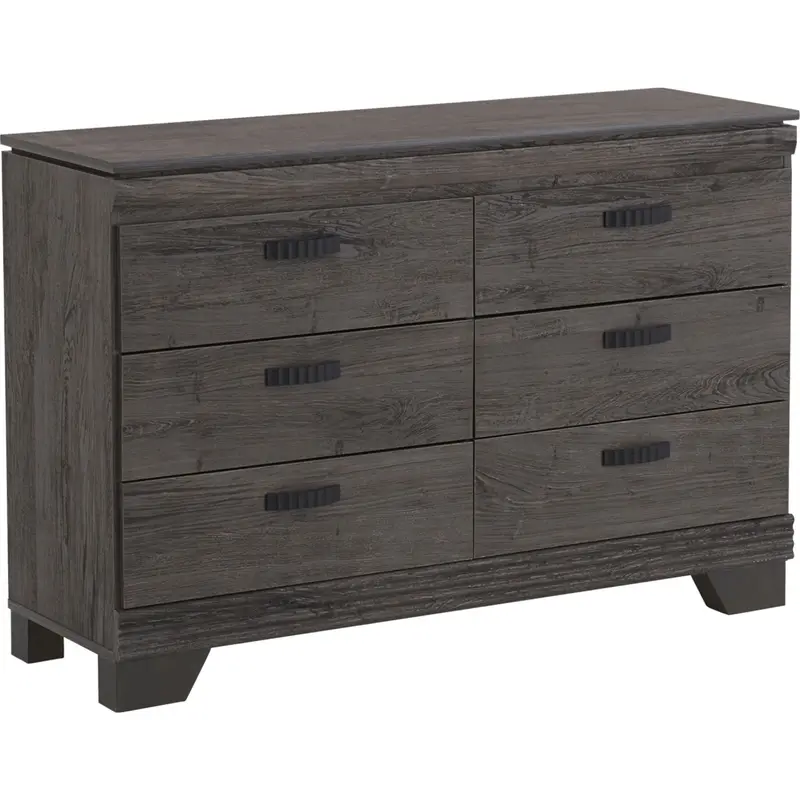 Fontana 5-Drawer Dresser – Alabaster Oak Finish 1