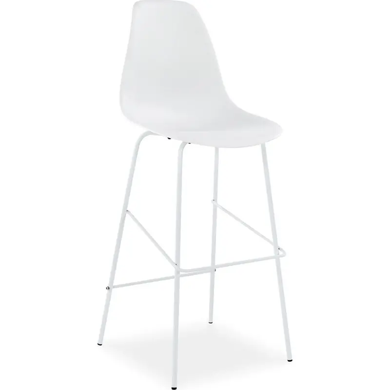 Forestead White Bar-Height Stool (D130-230) 1