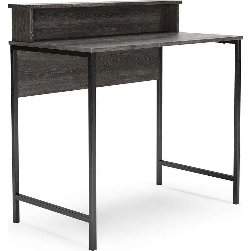 Freedan Home Office Desk – Grayish Brown Workstation Table 1