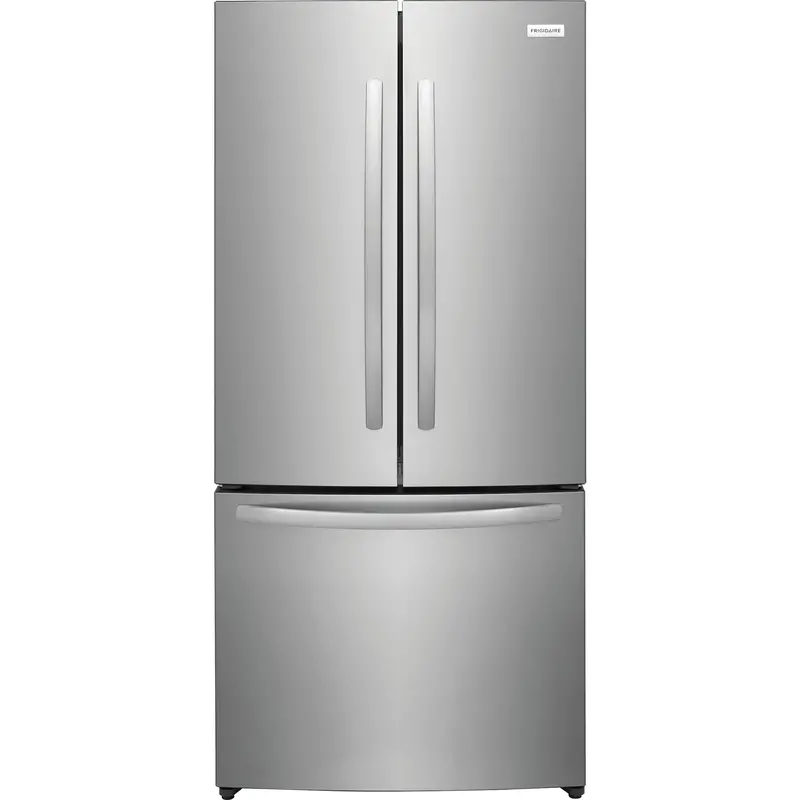 Frigidaire 18 Cu. Ft. French Door Refrigerator – Counter-Depth, Stainless Steel (Frfg1723Av) 1