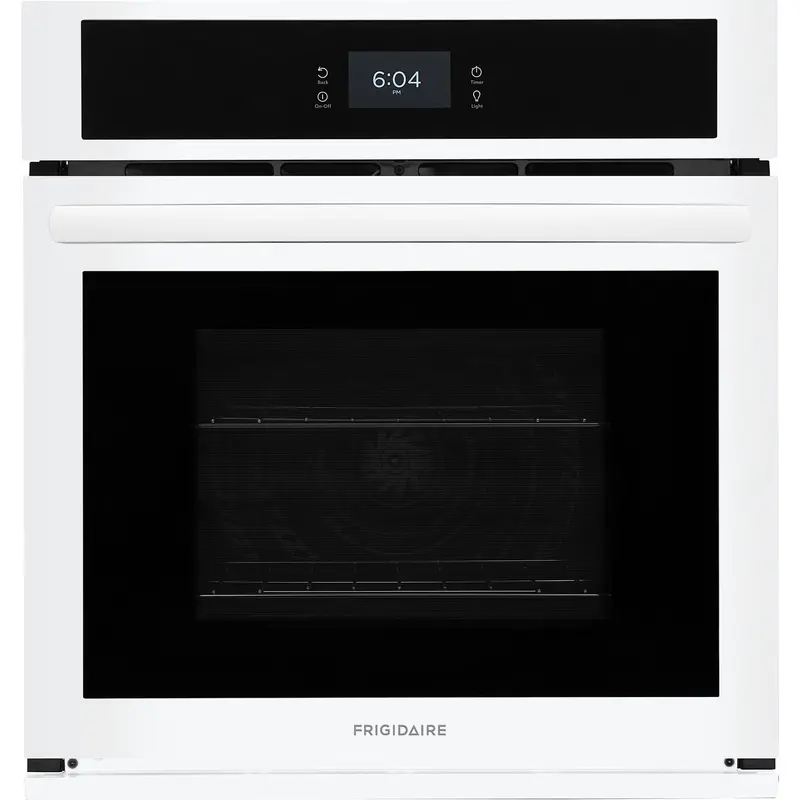 Frigidaire 27-Inch Single Electric Wall Oven – Fan Convection, Glossy White Finish (Fcws2727Aw) 1