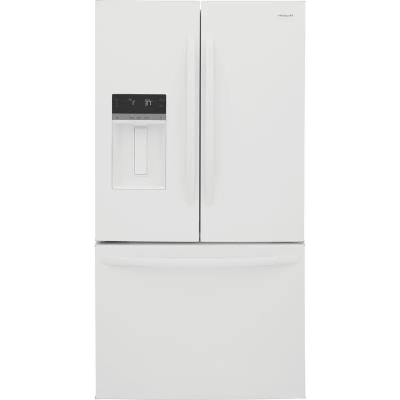 Frigidaire 28 Cu. Ft. French Door Refrigerator – White Standard-Depth Model 1