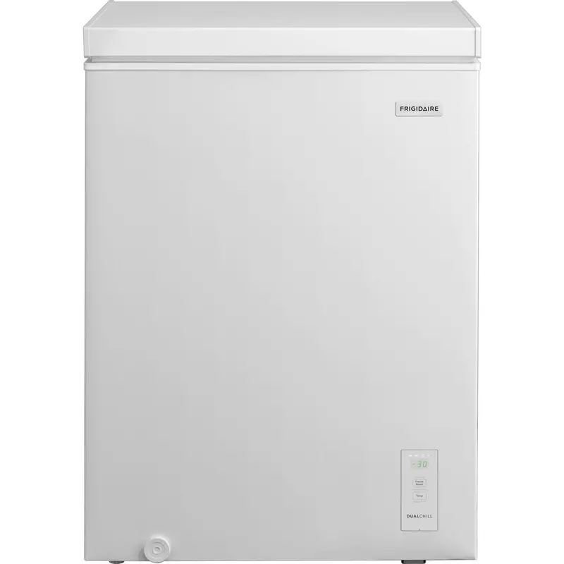 Frigidaire Ffcs0562Aw – 5 Cu. Ft. Compact Garage-Ready Chest Freezer (White) 1