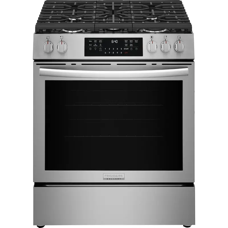 Frigidaire Gallery 30-Inch Smudge-Proof Stainless Steel Gas Range – Gcfg3059Bf 1