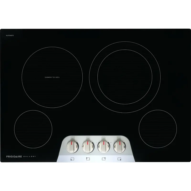 Frigidaire Gallery 30" Stainless Steel Electric Cooktop – Smooth Surface, Model Gcce3049Bs 1