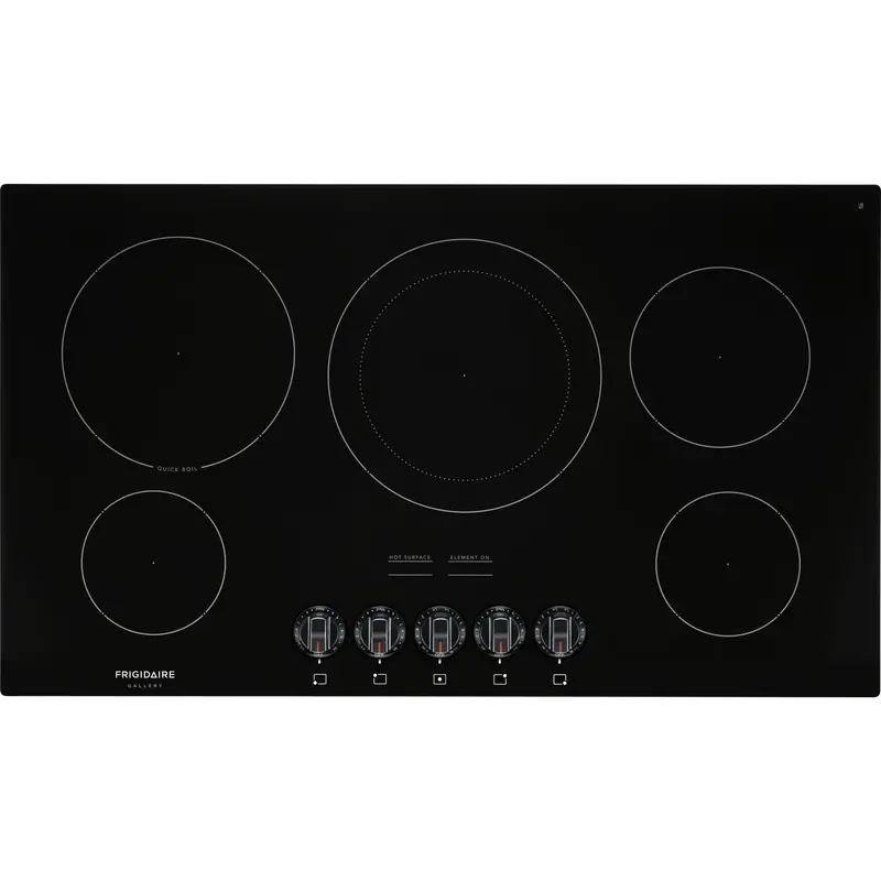 Frigidaire Gallery 36-Inch Black Cooktop — Smooth Surface Design (Fgec3648Ub) 1