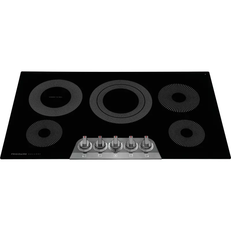 Frigidaire Gallery 36-Inch Black Stainless Electric Cooktop (Gcce3670Ad) 1