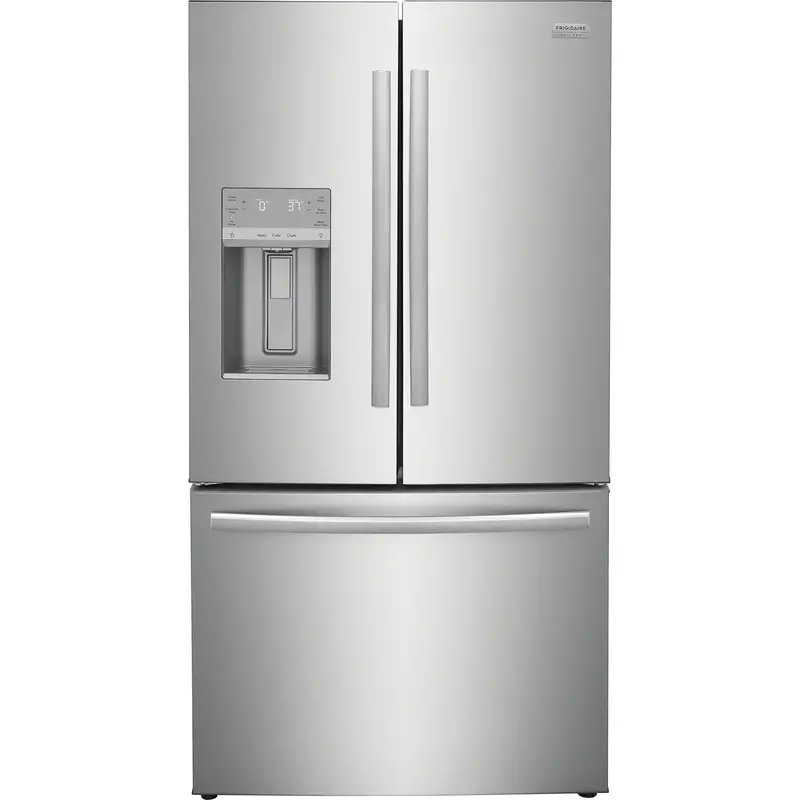 Frigidaire Gallery Grfc2353Af: 23 Cu. Ft. Counter-Depth French Door Fridge In Stainless Steel 1