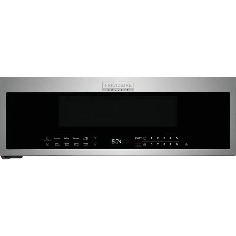 Frigidaire Gallery Stainless Steel Low-Profile Over-The-Range Microwave (1.2 Cu. Ft., Gmos1266Af) 1