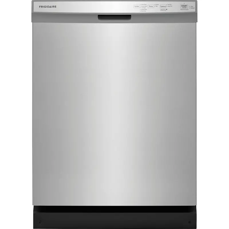 Frigidaire Stainless Steel Dishwasher — Plastic Tub, 24-Inch Built-In, Energy Star® (Ffcd2418Us) 1