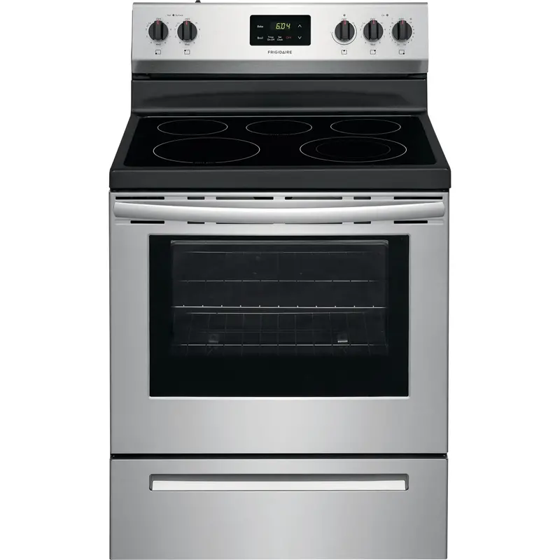 Frigidaire Stainless Steel Standard-Clean Range (Fcre305Cas) 1