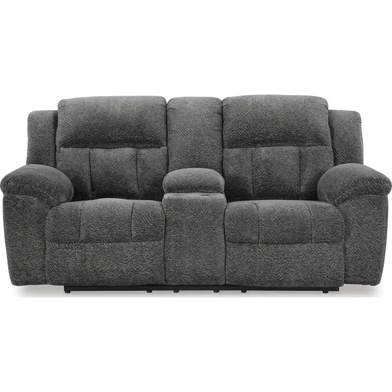 Frohn Reclining Loveseat With Center Console 1