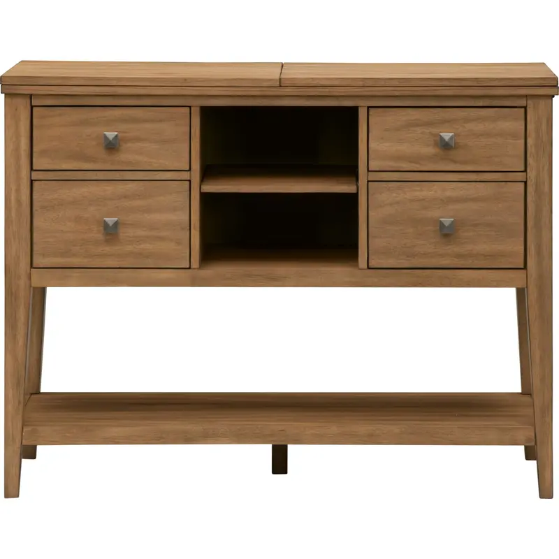 Geo Heights Butterscotch Dining Server – Open And Closed Storage (Geobt9010) 1