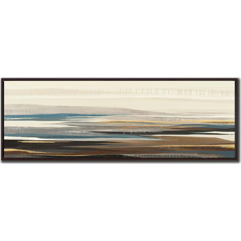 Get The Drift Coastal-Themed Canvas | 60X20 Inch Ocean-Inspired Horizontal Art 1