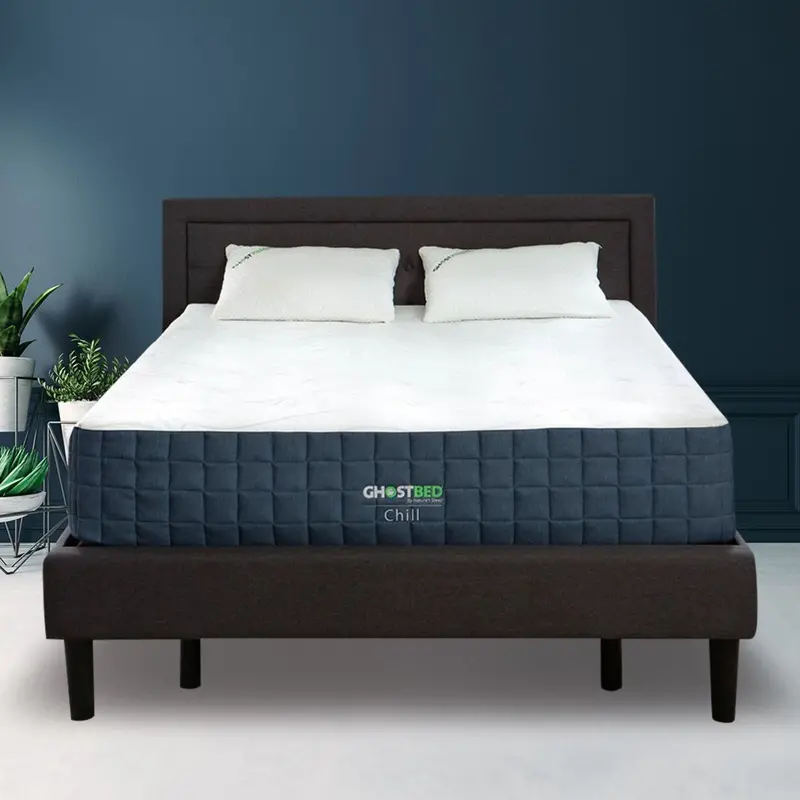 Ghostbed Chill 11-Inch Gel-Infused Memory Foam Mattress In A Box 1