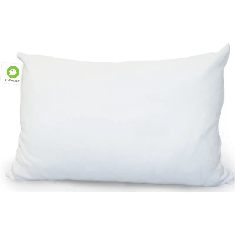 Ghostbed Faux Down Comfort Pillow – Hypoallergenic Bed Accessory 1