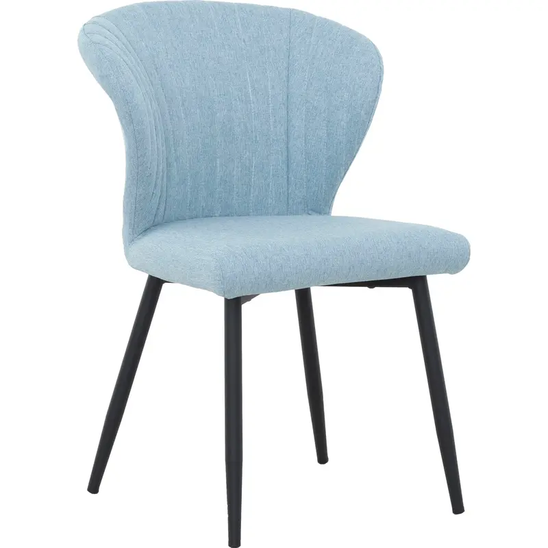Gigi Subtle Sky Side Chair – Upholstered Design 1