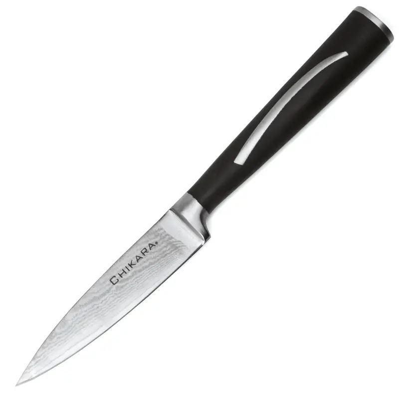 Ginsu Forged Damascus 3.5-Inch Paring Knife – Compact & Control-Focused 1