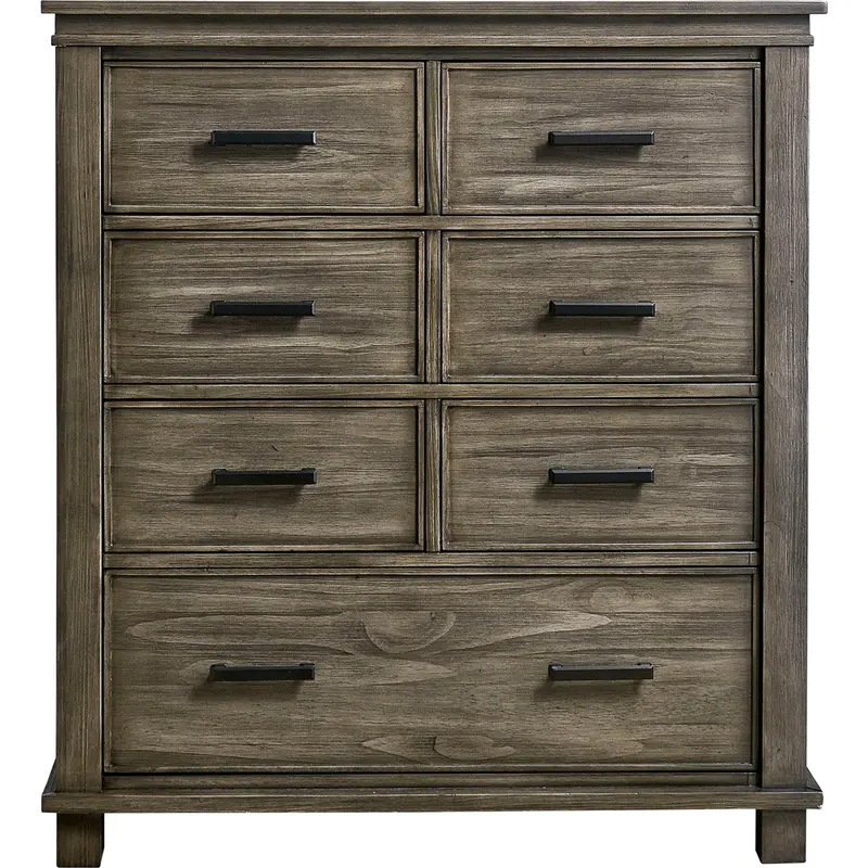 Glacier Point Greystone Wooden Chest 1