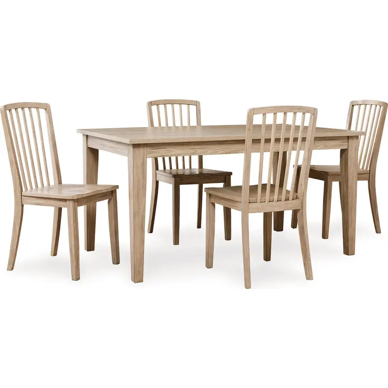 Gleanville Rustic-Chic Dining Set 1