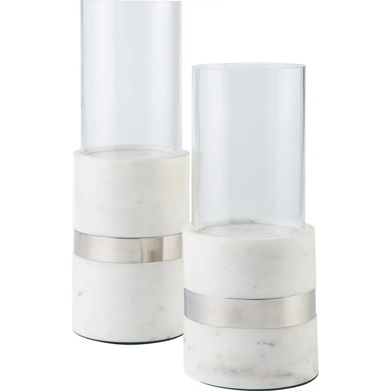 Gracelyn Set Of 2 Decorative Candle Holders 1