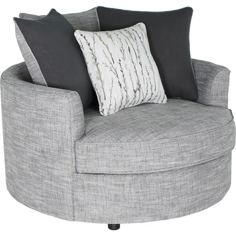 Grayson Charcoal Modern Accent Chair 1