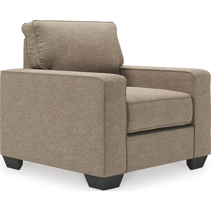 Greaves Lounge Chair In Driftwood Gray Finish 1