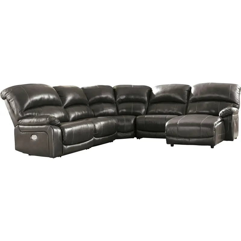 Hallstrung Power Reclining Sectional – 5-Piece Luxury Set 1