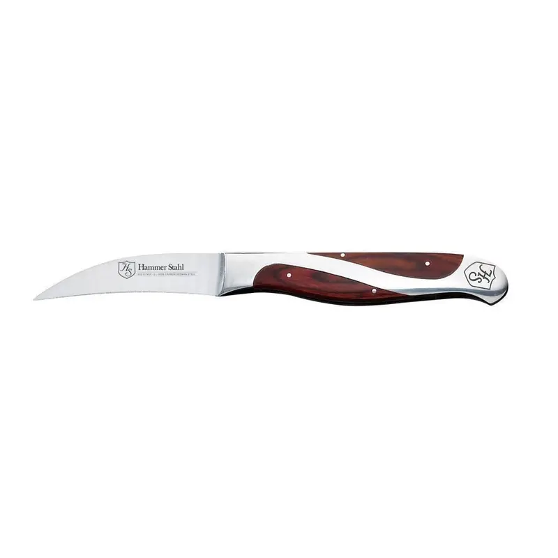 Hammer Stahl 3-Inch Bird’S Beak Paring Knife For Detail Work 1