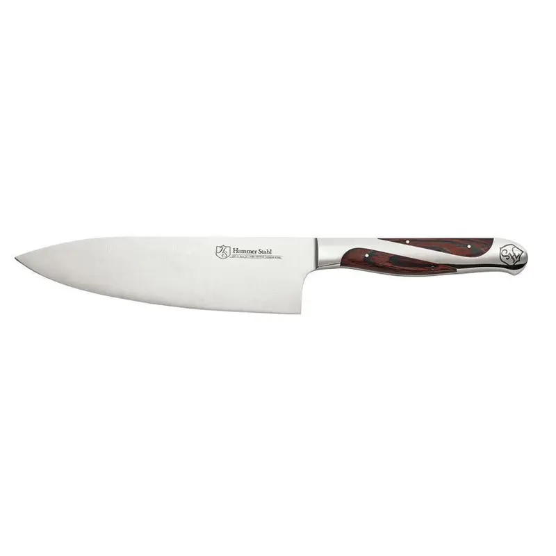 Hammer Stahl Full-Tang Chef’S Knife – 8-Inch Professional Kitchen Blade 1