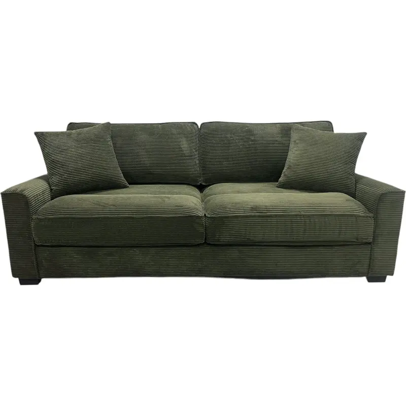 Harrow Modern Sofa – Steno Forest Green Upholstery 1