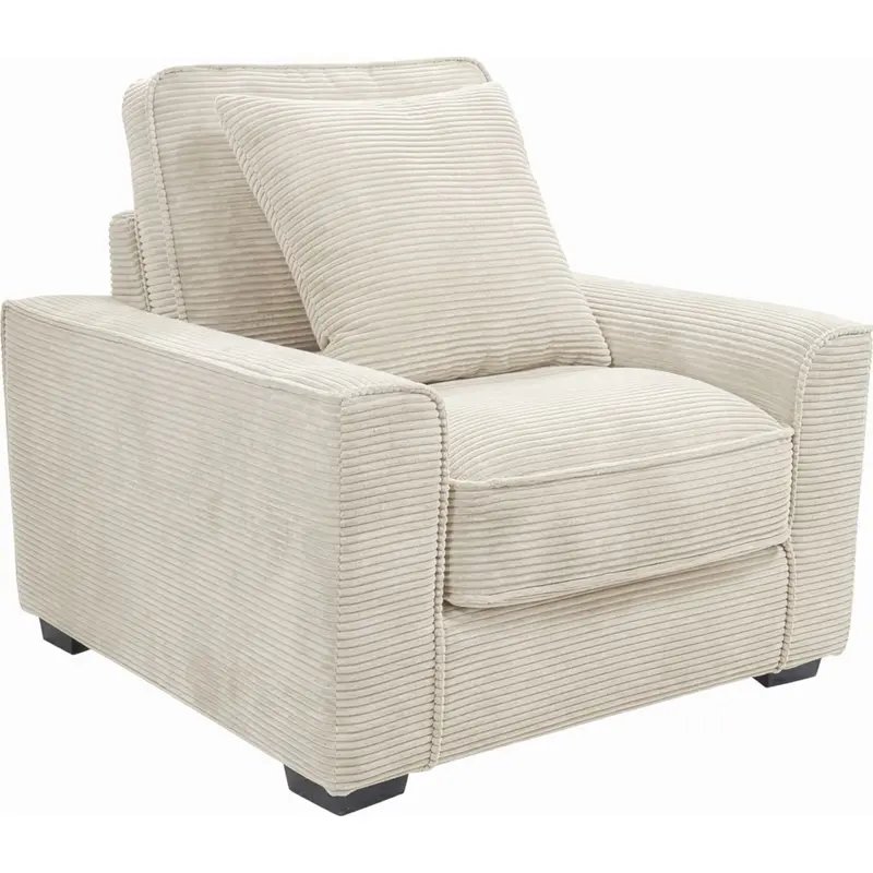 Harrow Ovil Cream Accent Chair – Modern Lounge Seating 1