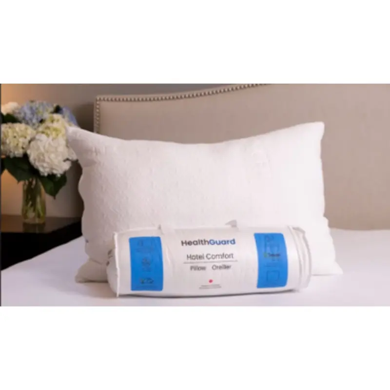 Healthguard Hotel Comfort Queen Pillow – Hypoallergenic Support Pillow For Restful Sleep 1