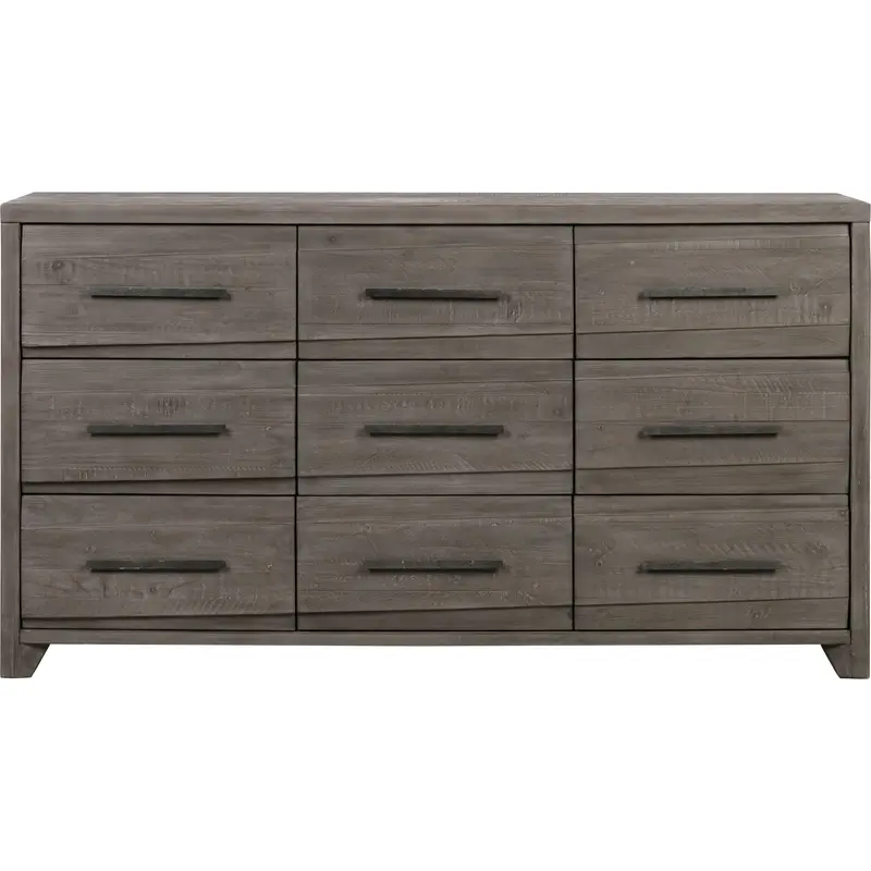 Hearst 6-Drawer Dresser In Warm Sahara Tan Finish 1
