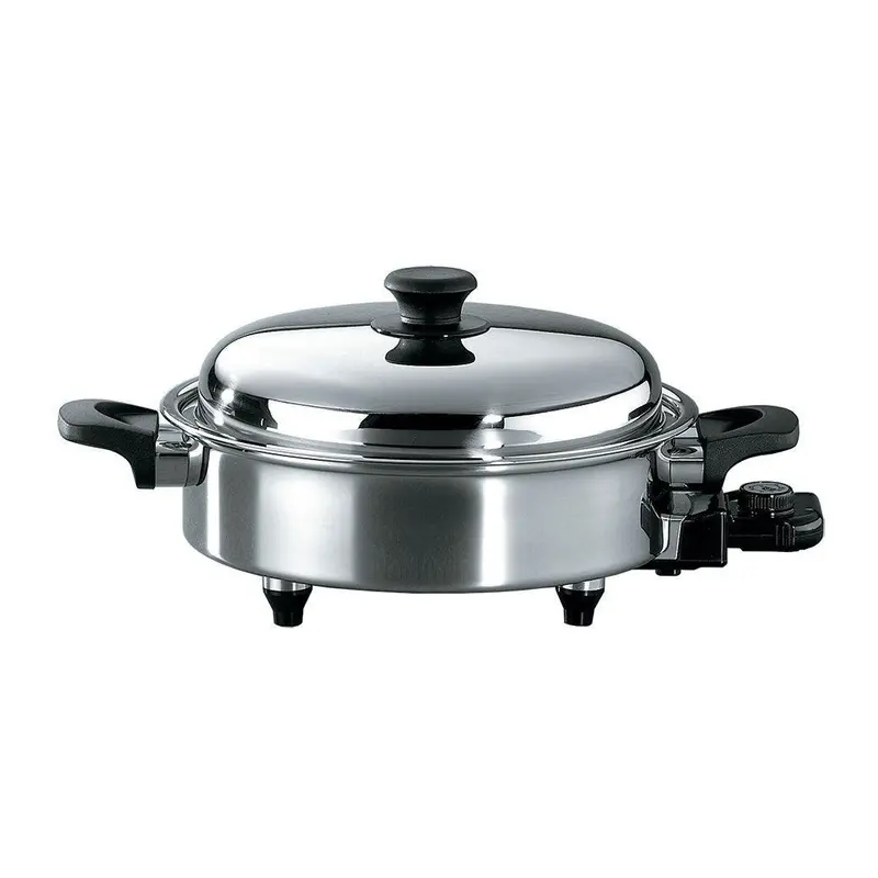 Heritage Steel 11-Inch Oil-Core Electric Skillet 1