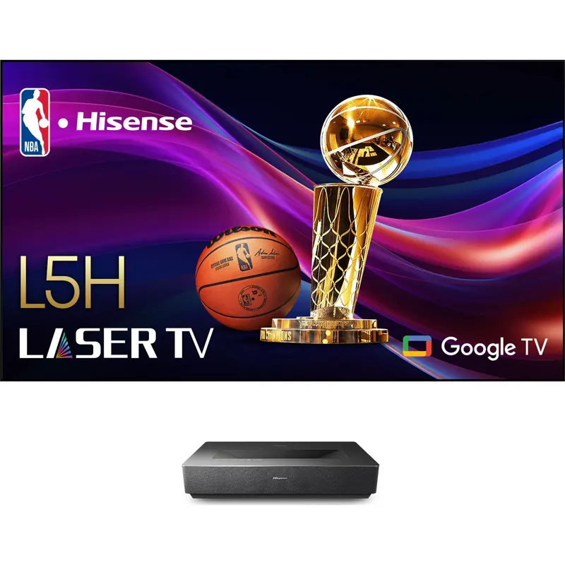 Hisense 100L5H 100-Inch Laser Tv Projector – Ultra-Short Throw 4K Smart Display System 1