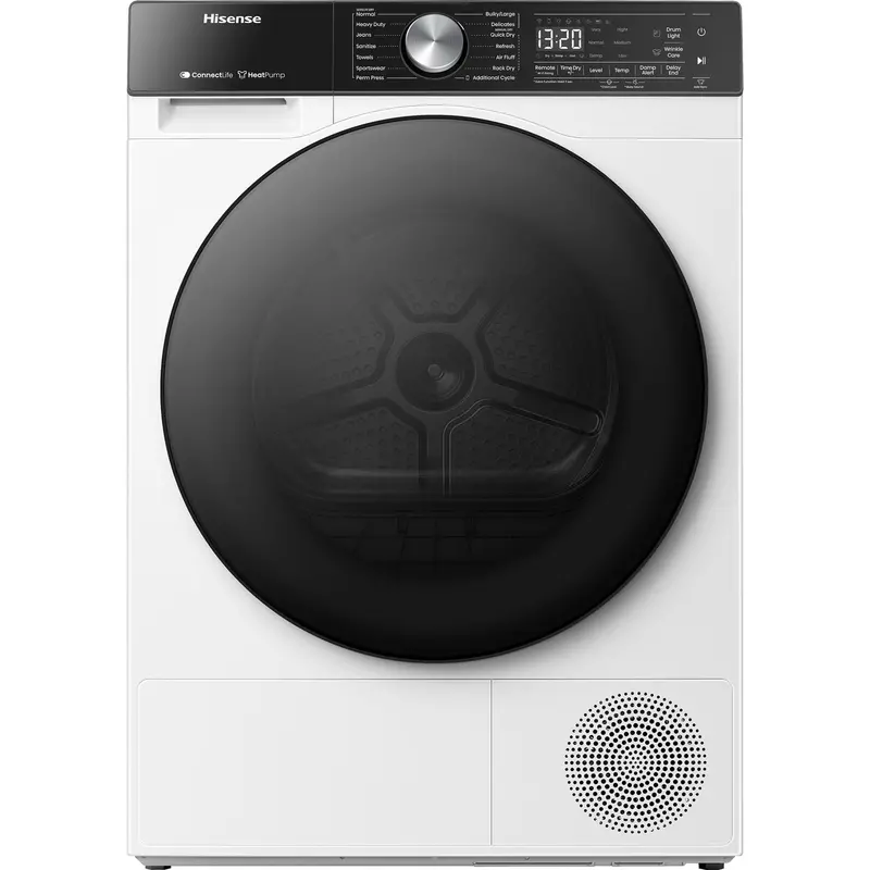Hisense 24-Inch Non-Vented Condenser Dryer – Teal Finish (Dh5S452Bw) 1