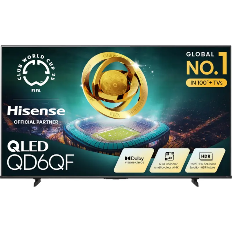 Hisense 55-Inch 4K Qled Fire Tv – Voice-Activated Smart Streaming Display (55Qd6Qf) 1