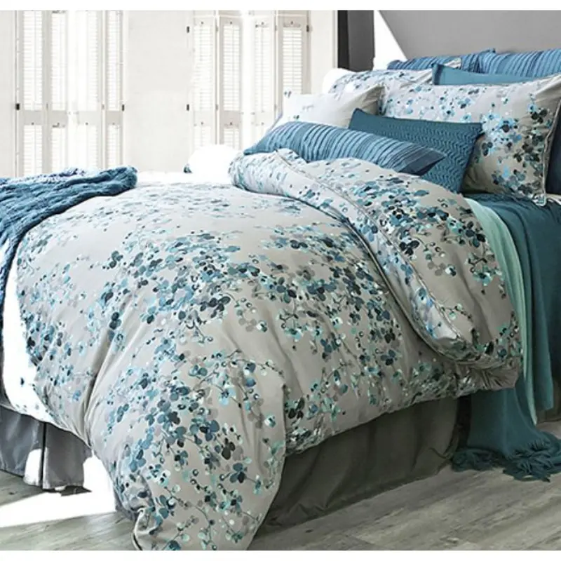 Hycroft Full/Queen Wavy Duvet Cover Set 1