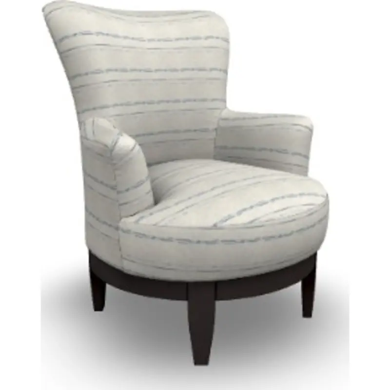 Justine Marine Blue Accent Chair 1
