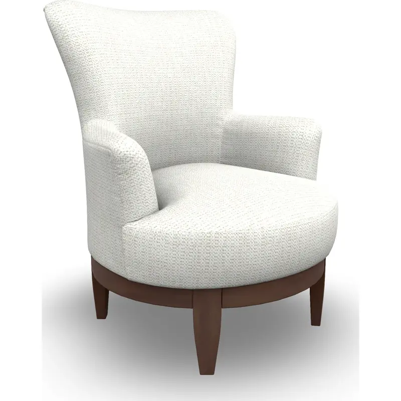 Justine Pearl-Effect Accent Chair – Revolution-Style Upholstered Armchair 1