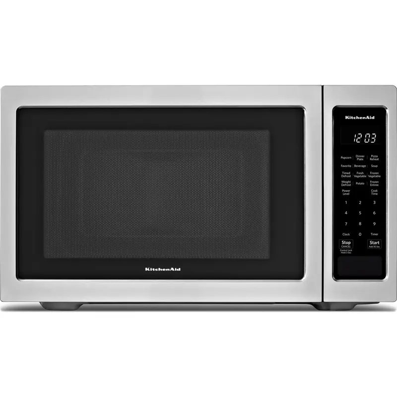 Kitchenaid 21.75-Inch Countertop Microwave – 1100W, Stainless Steel (Ykmcs1016Gs) 1