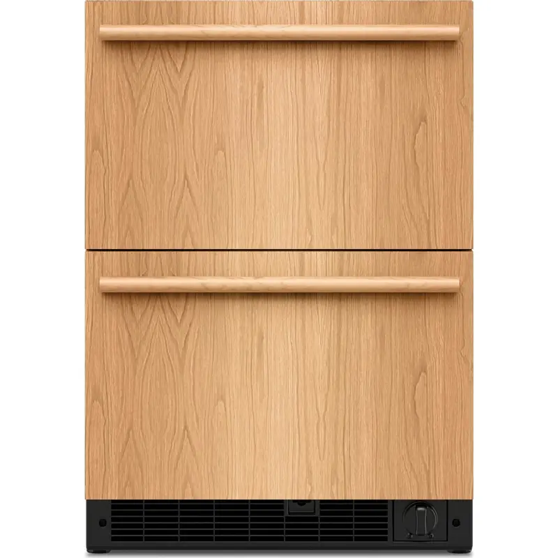 Kitchenaid 24" Panel-Ready Double-Drawer Refrigerator/Freezer – Custom Panel-Ready Installation (Kuct524Spa) 1