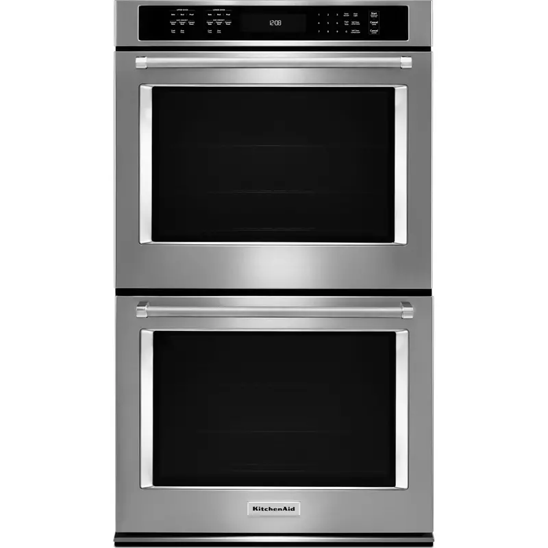 Kitchenaid 30" Double Wall Oven – Even-Heat True Convection, Stainless Steel (Kode500Ess) 1