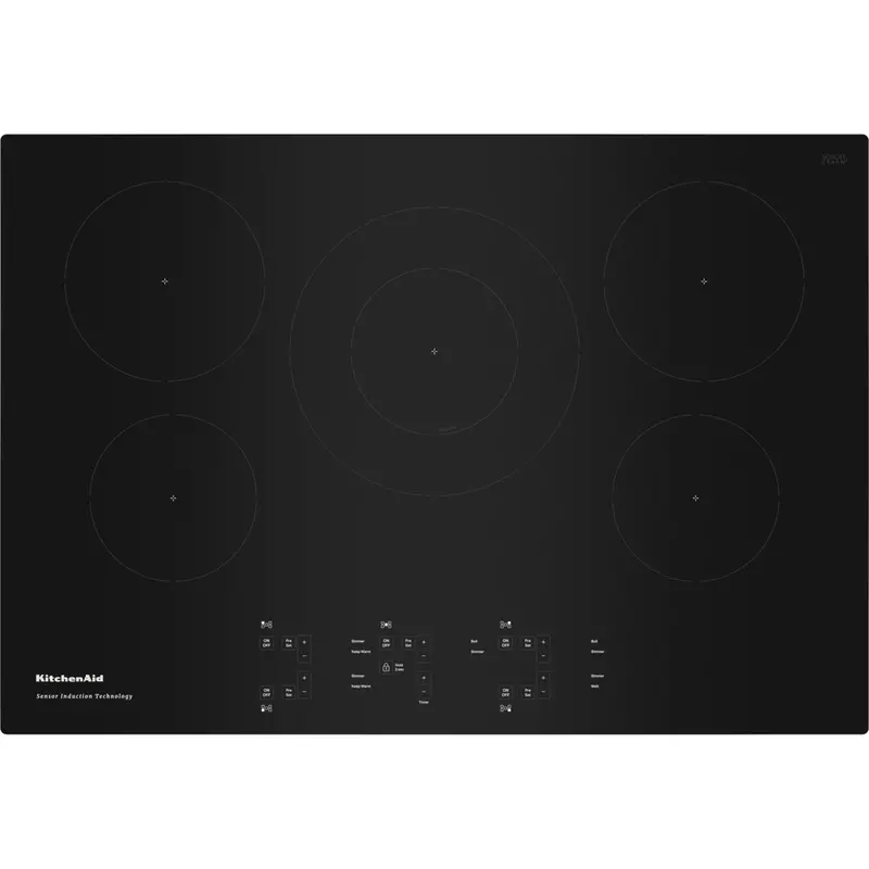 Kitchenaid 30-Inch 5-Element Sensor Induction Cooktop – Matte Black (Kcig550Jbl) 1