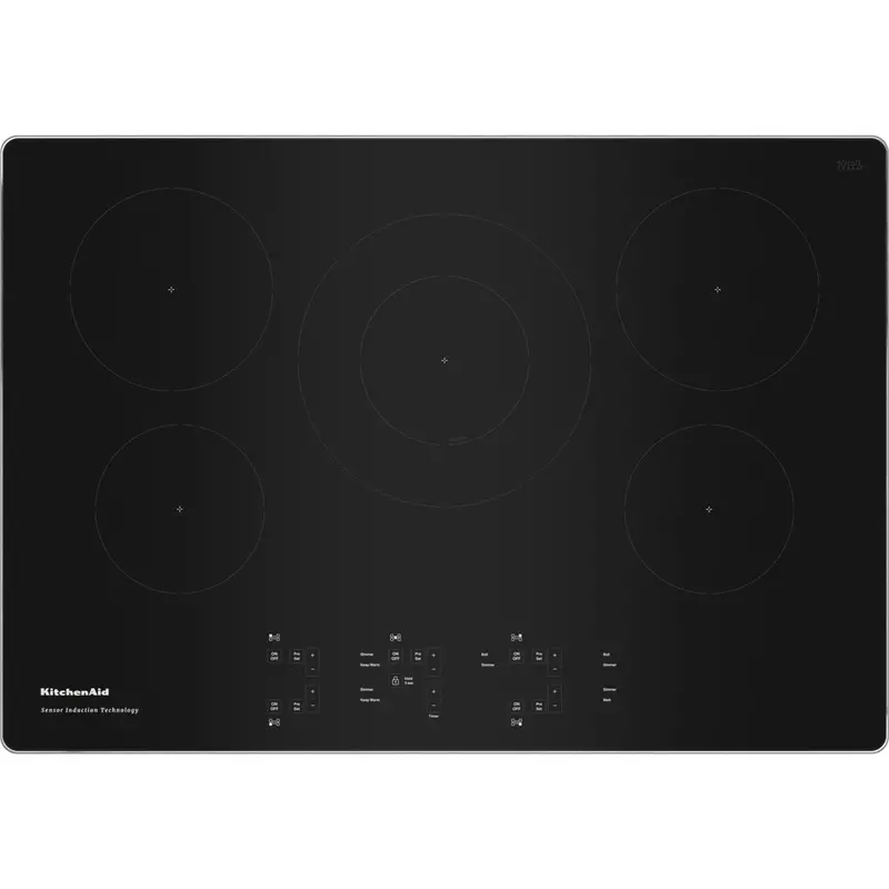 Kitchenaid 30-Inch 5-Element Sensor Induction Cooktop – Stainless Steel (Kcig550Jss) 1
