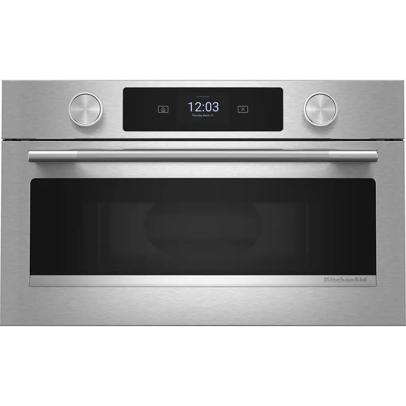 Kitchenaid 30-Inch Built-In Microwave Oven Featuring Air Fry Technology – Printshield Stainless Steel (Kmbs730Sps) 1