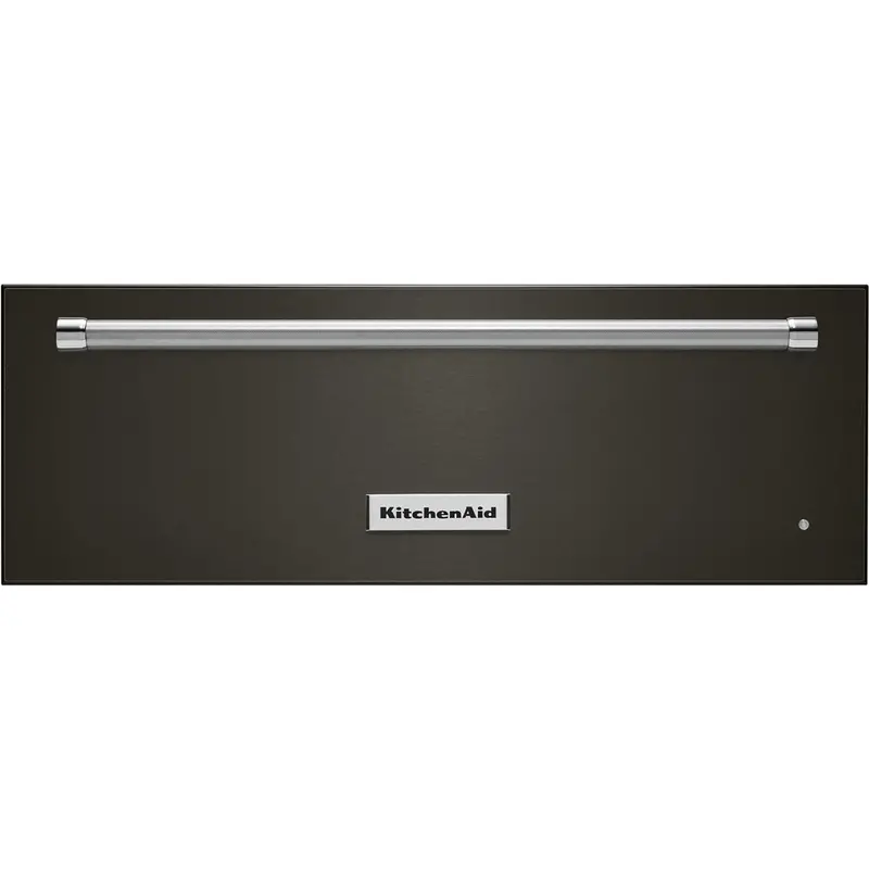 Kitchenaid 30-Inch Warming Drawer – Slow-Cook Function, Black Stainless With Printshield™ 1